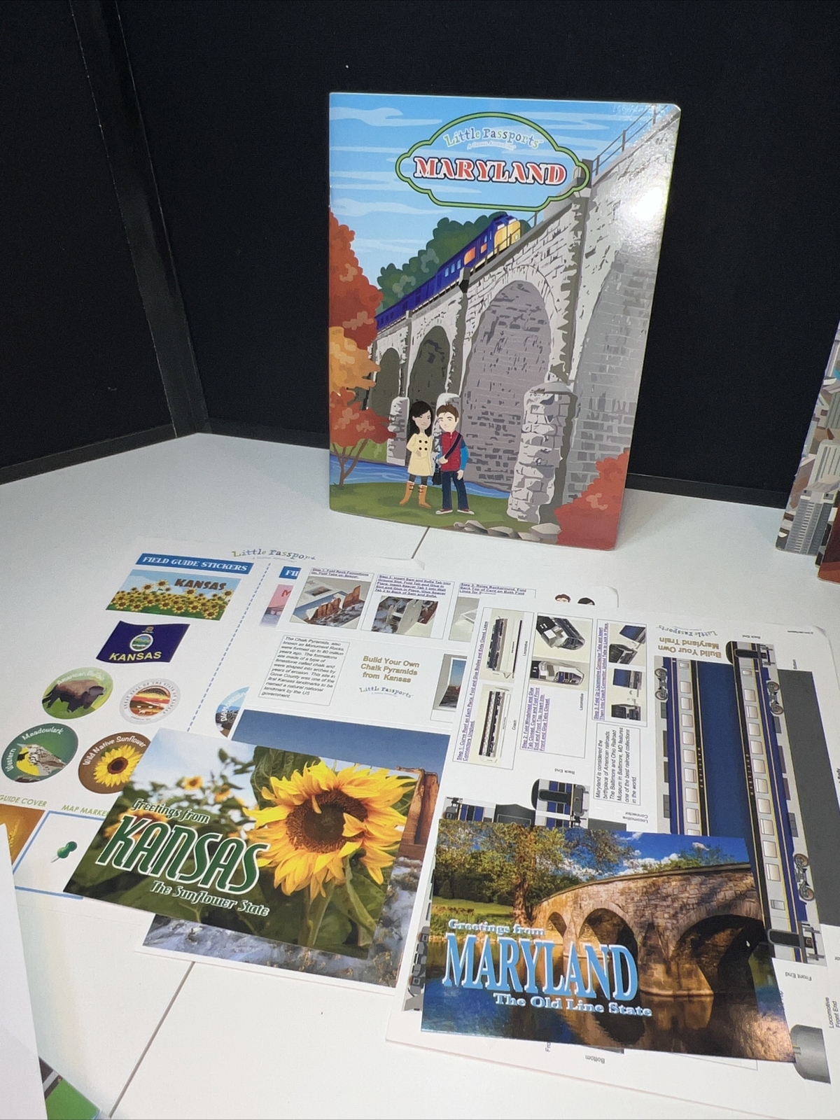 Little Passports a Global Adventure Lot 22 States 11 Books & Extras Homeschool