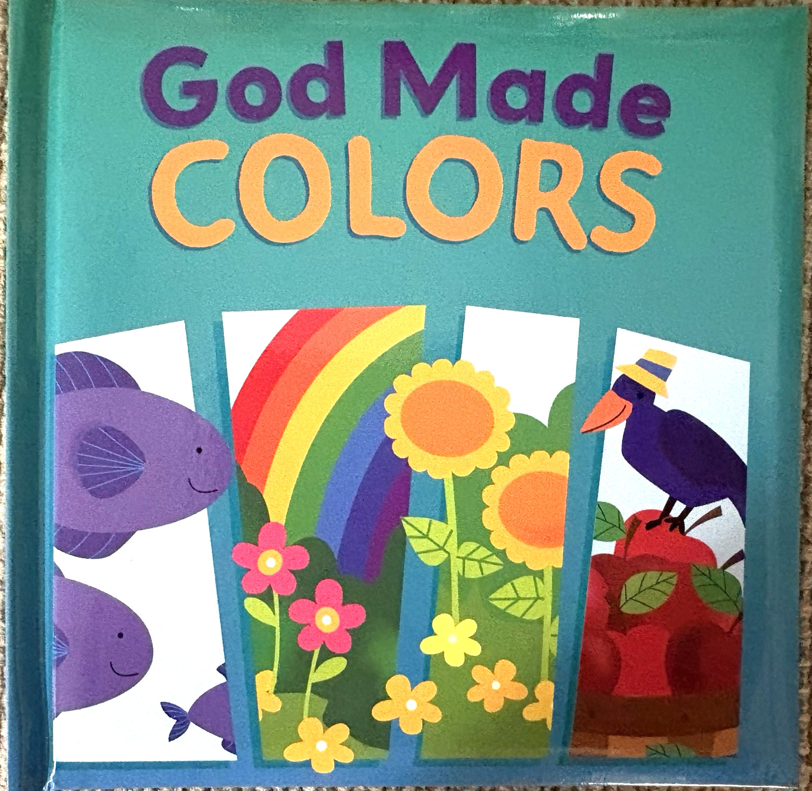 GOD MADE Animals, Colors, Earth & Seasons Padded Board Books CHOICE-4 Pre-K NEW!