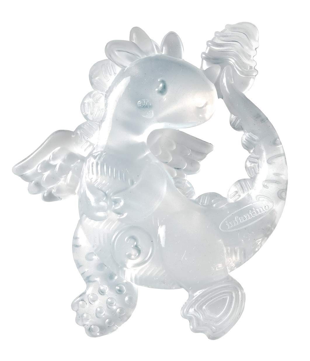 Infantino Crystal Clear 3 Stage Teether Set – Soft-Textured teether for Sensory