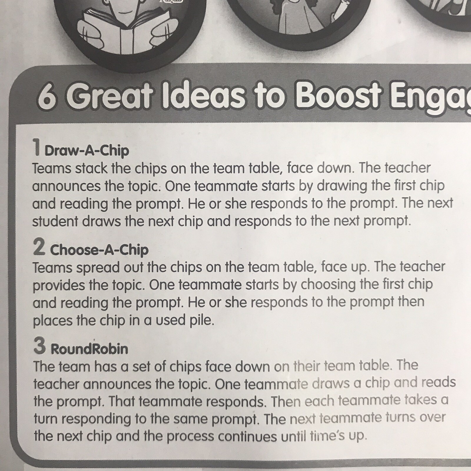 Kagan Cooperative Learning Discussion Chips Green Good For Any Subject New