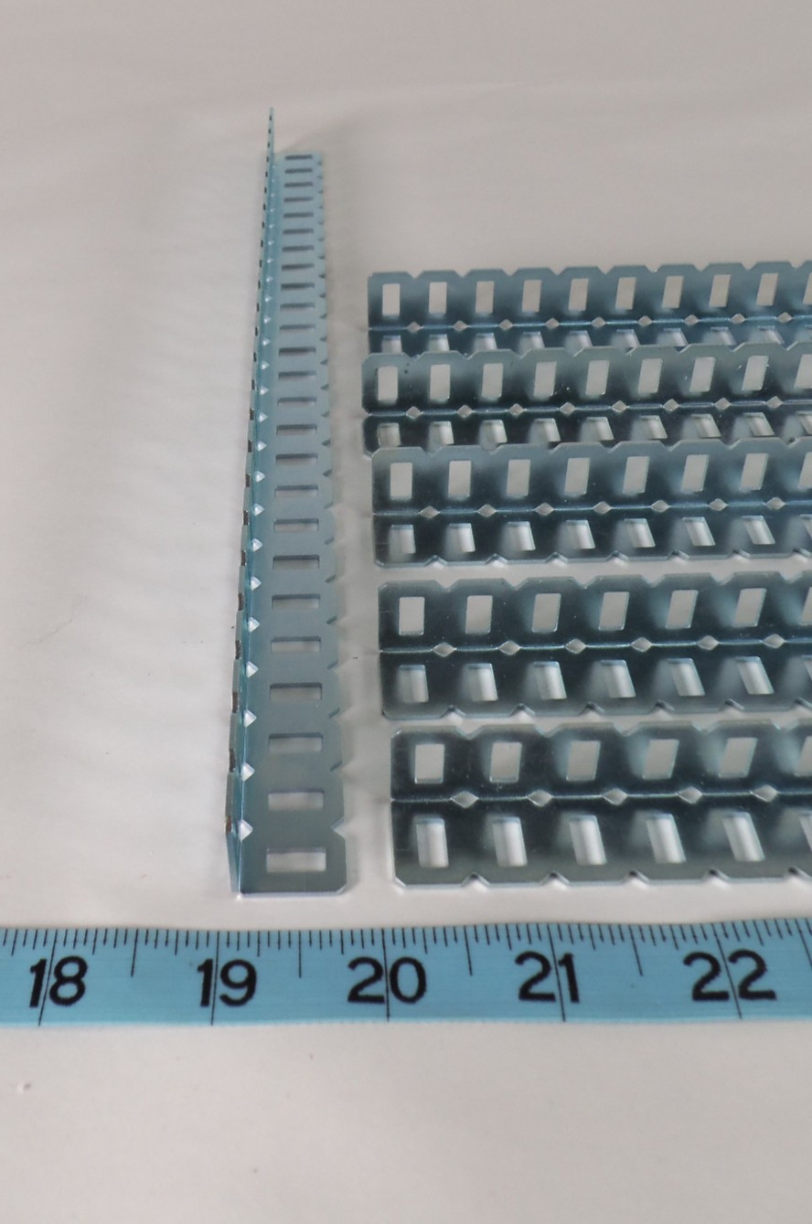 VEX Robotics EXP V5 Steel 1x1x25 Angle Lot of 5 Pieces