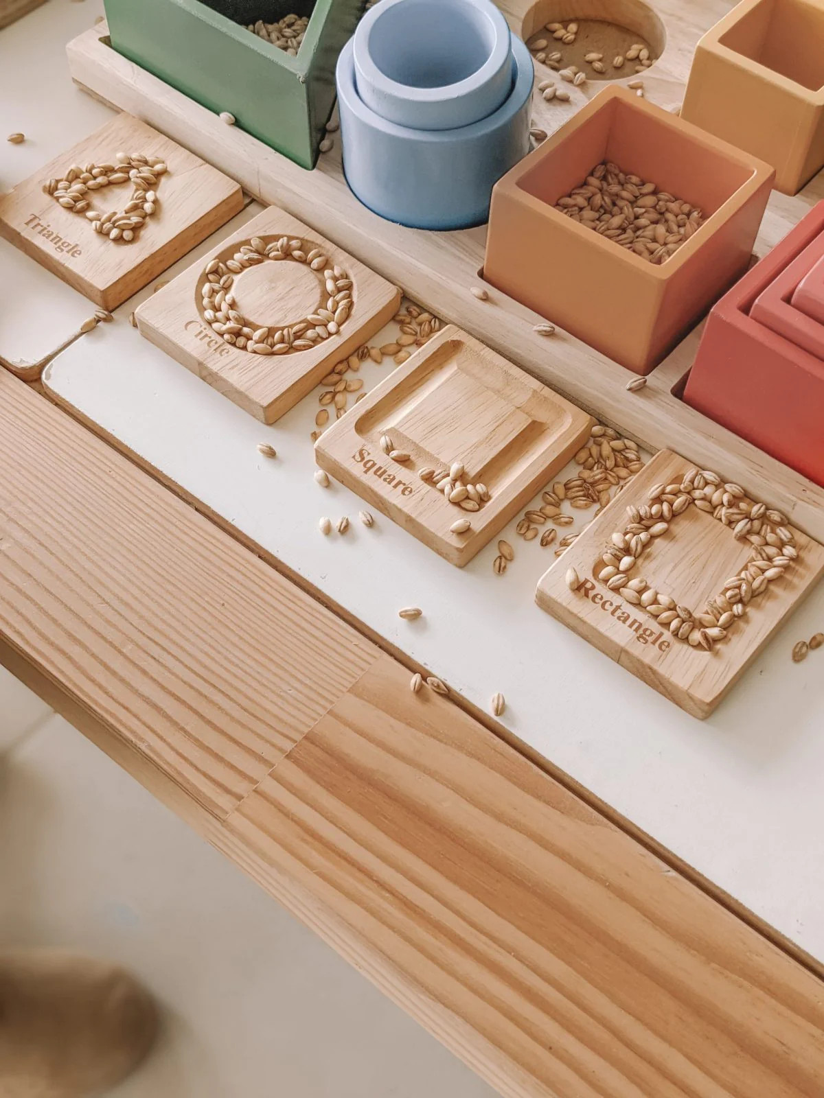 Wood Sorting and Nesting Board