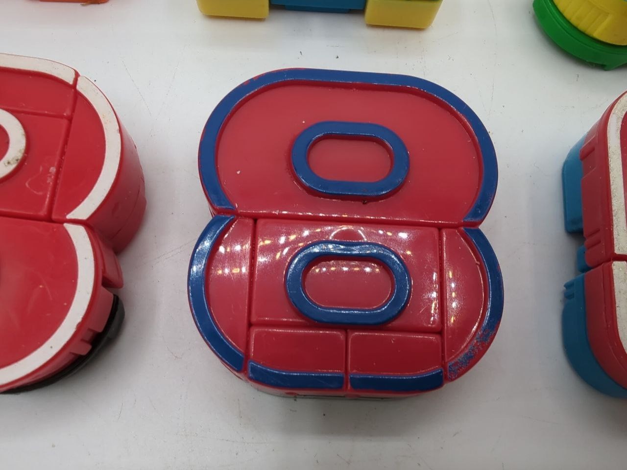 Lakeshore Learning Numberbots Transforming Numbers Lot of 6 – LV57-3