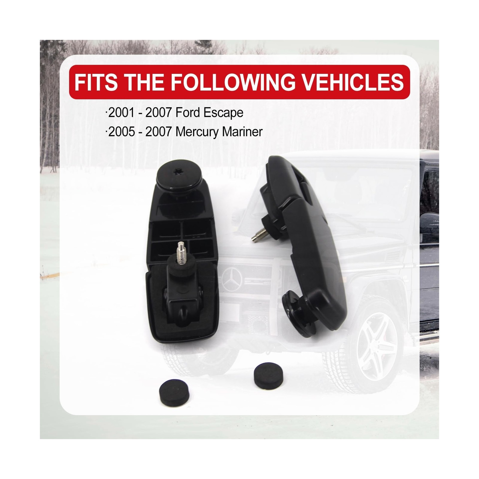 Rear Window Hinge Set Liftgate Tailgate Glass Replacement for 2… Fast USA SHIP