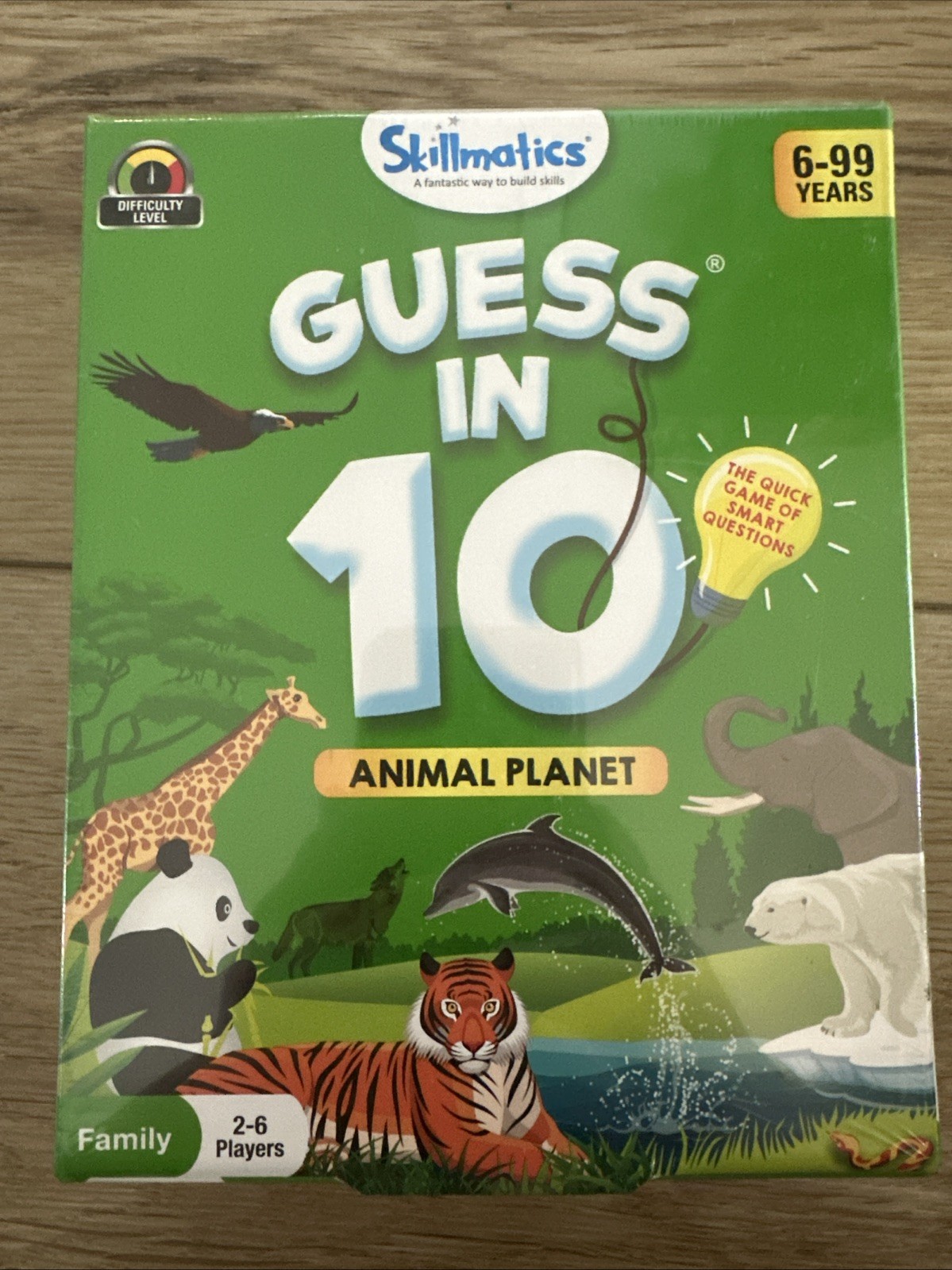 Skillmatics Card Game : Guess in 10 Animal Planet