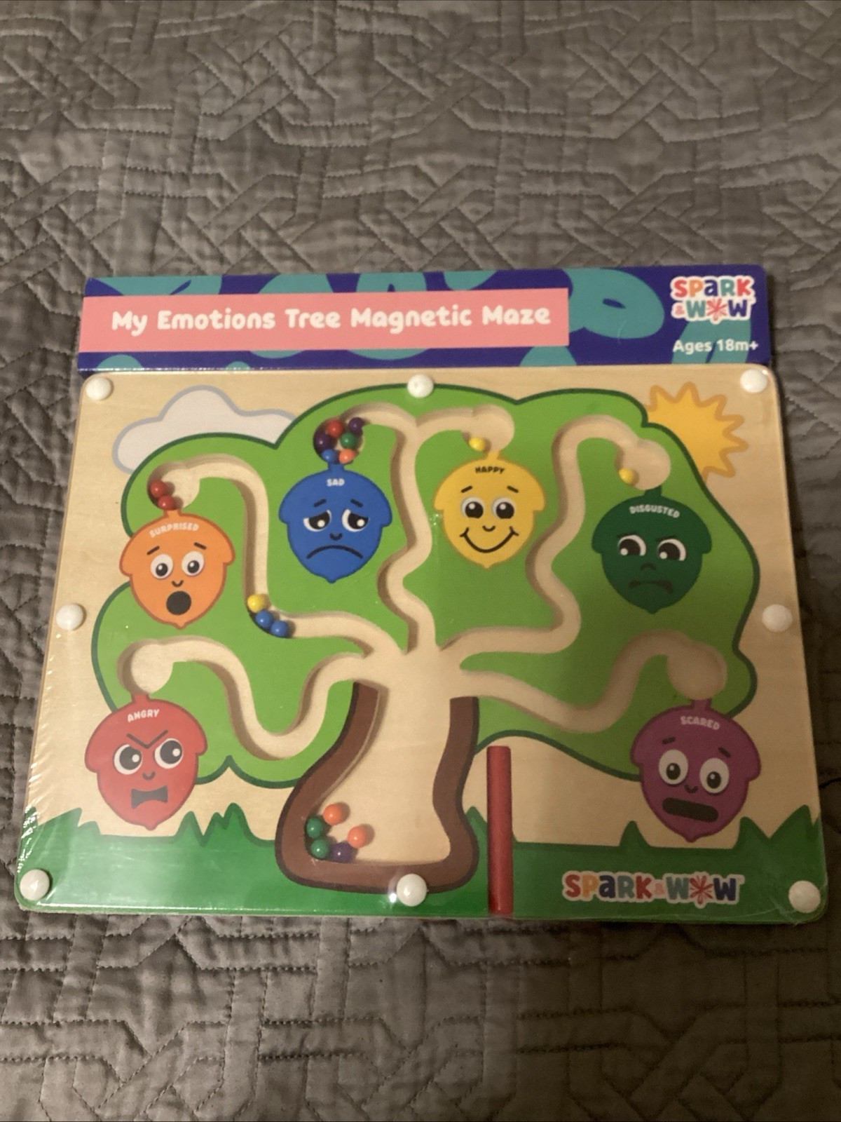 My Emotions Tree Magnetic Maze By Spark & Wow- New Sealed!