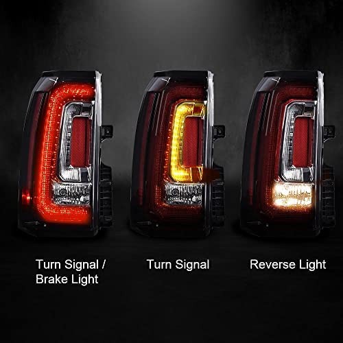 PIT66 LED Tail Lights for 2015-2020 GMC Yukon Denali Pair