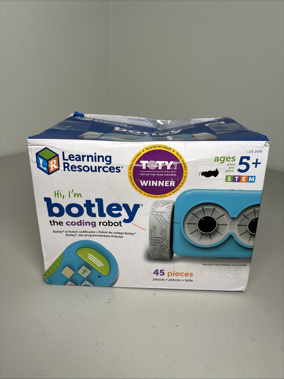 Learning Resources Botley the Coding Robot Coding STEM Toy 45 Piece
