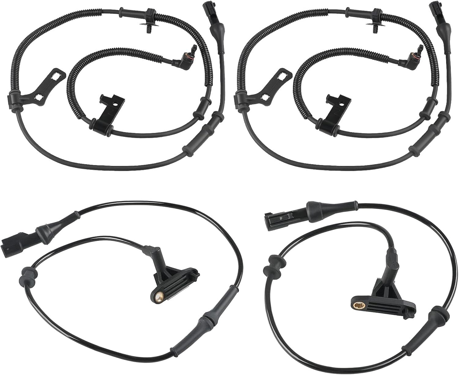 4 Pcs ABS Wheel Speed Sensor Compatible with Ford Explorer Mercury Mountaineer
