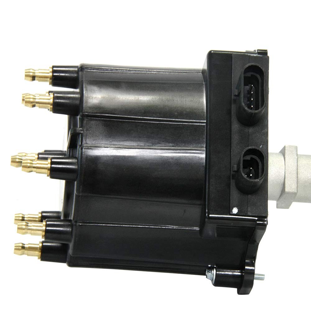 THEBIGDEALS Ignition Distributor Black Cap Chevy/GMC