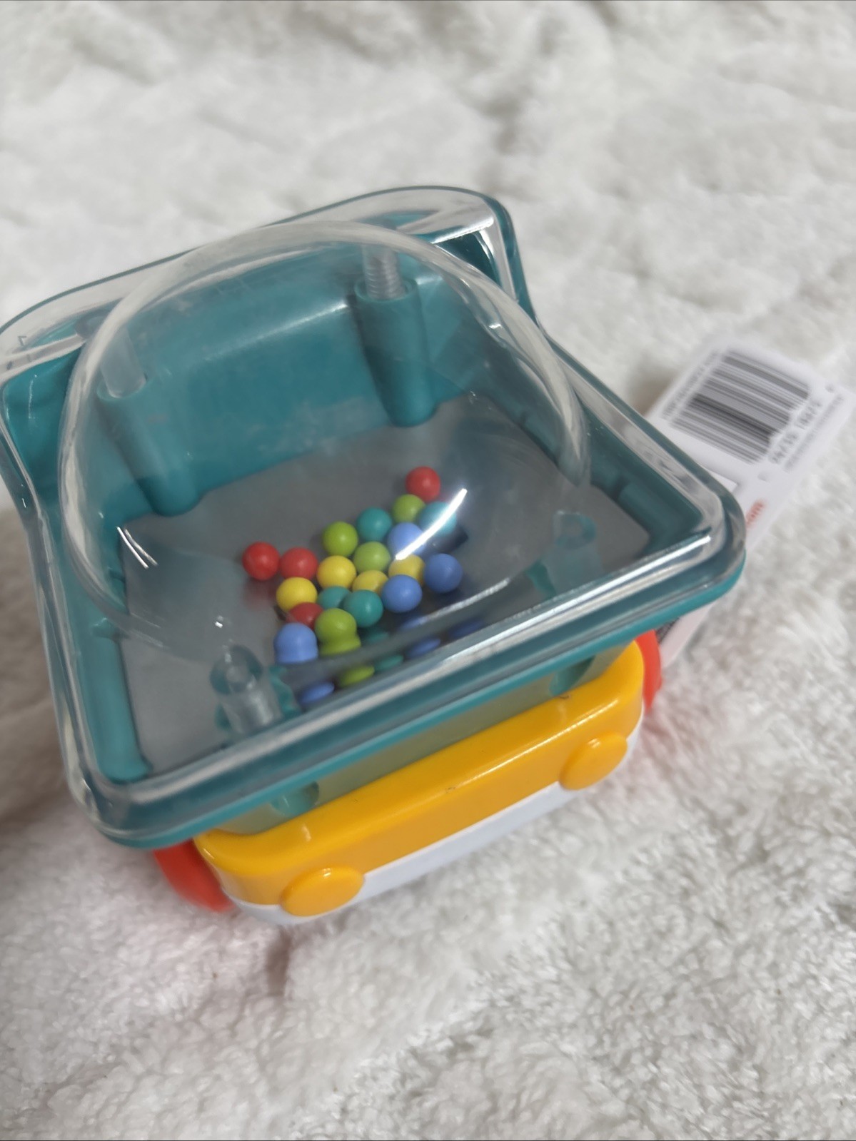 Fisher-Price Baby Toy Poppity Pop Dump Truck Ball Popper Push-Along Vehicle, Age
