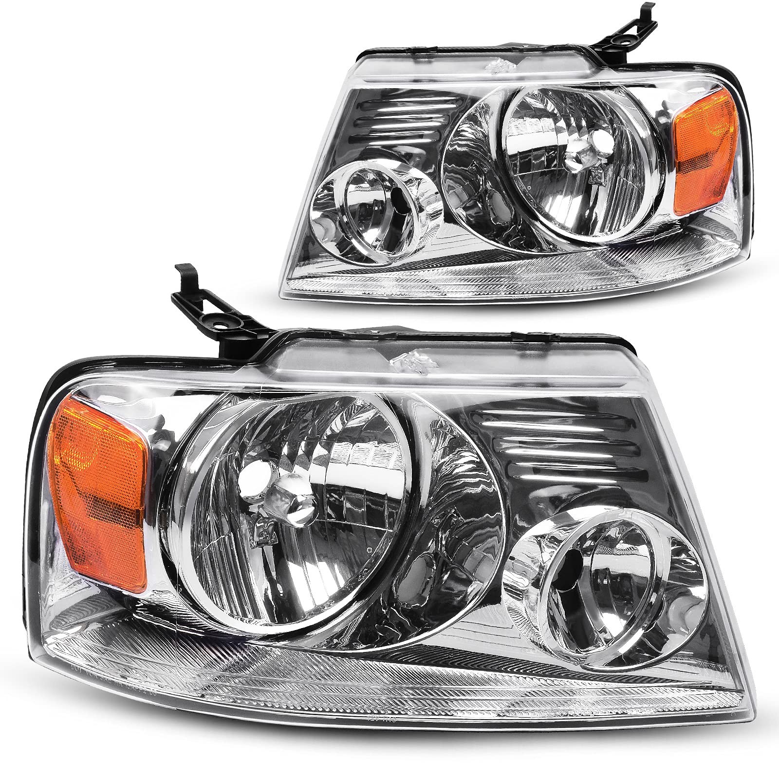DWVO Halogen Headlight Assembly Compatible with 2004 2005 2006 2007 2008 Ford…