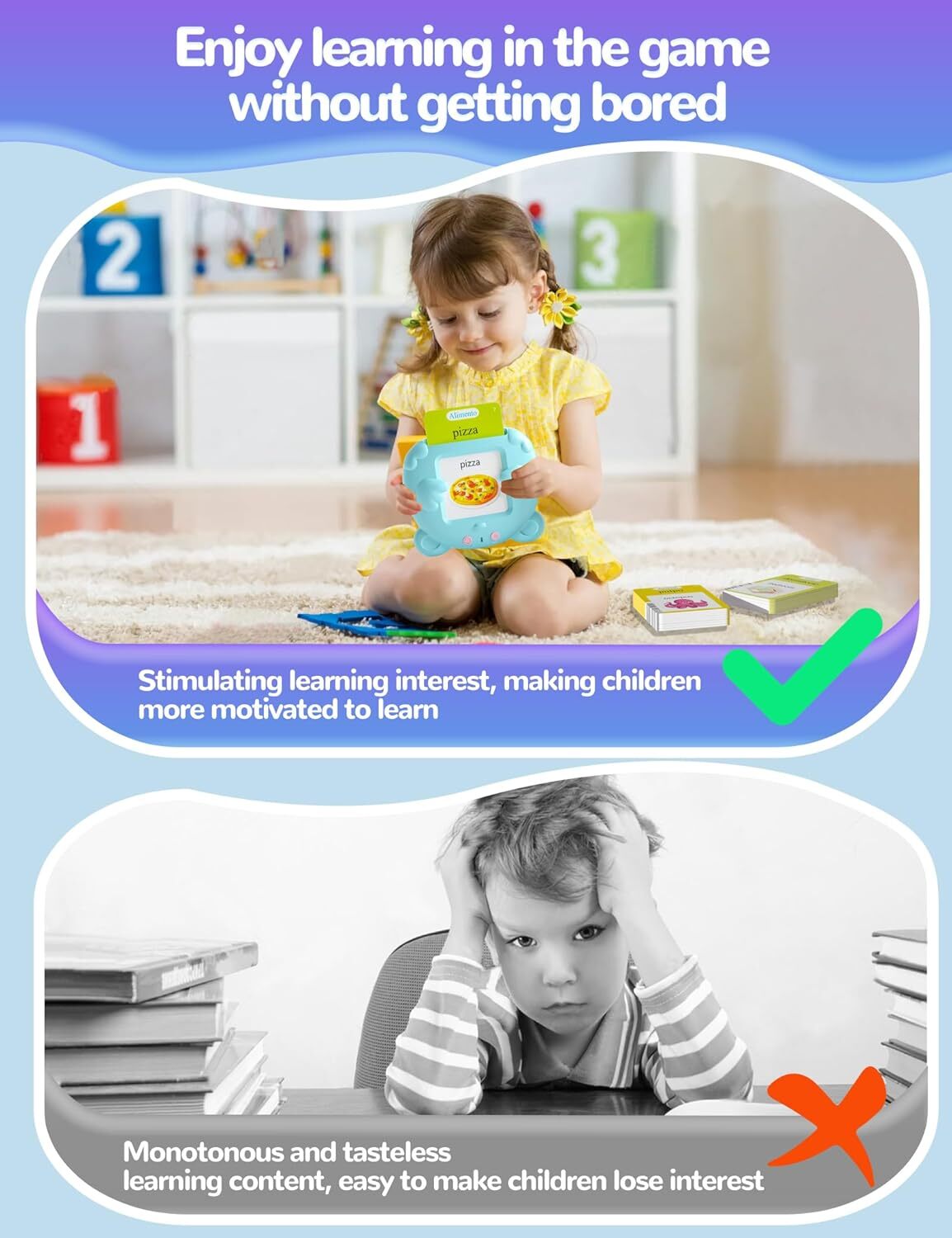 Bilingual Talking Flash Cards for Kids – 510 Spanish & English Sight Words
