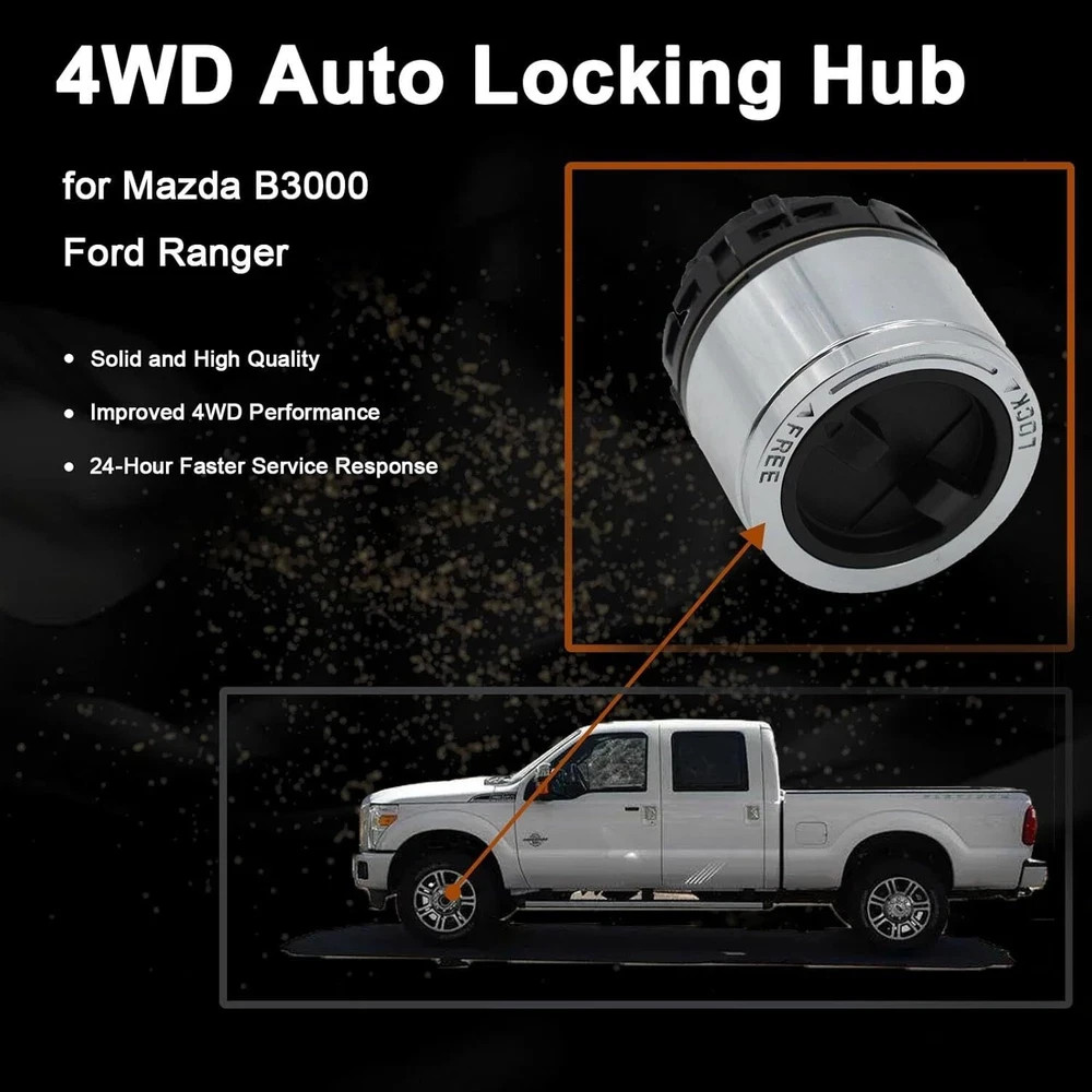 4WD Manual Wheel Locking Hub Replacement for 1998-2003 Ford Ranger 1995-2001