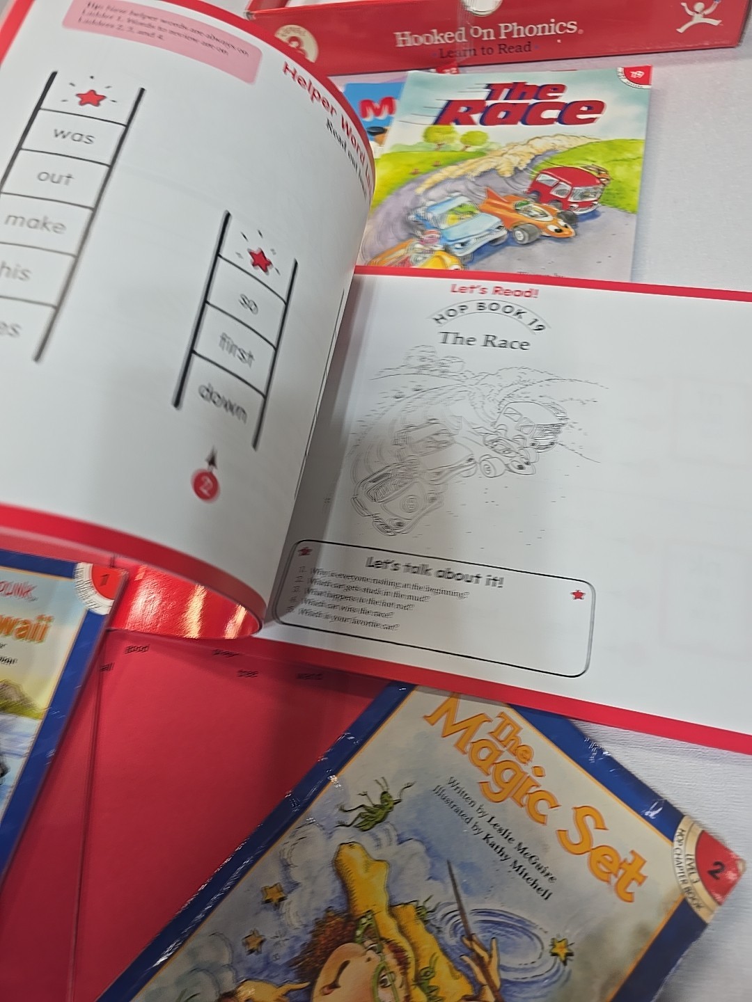Hooked on Phonics Set Levels 3 4 5 Learn To Read Homeschool **READ DESCRIPTION**