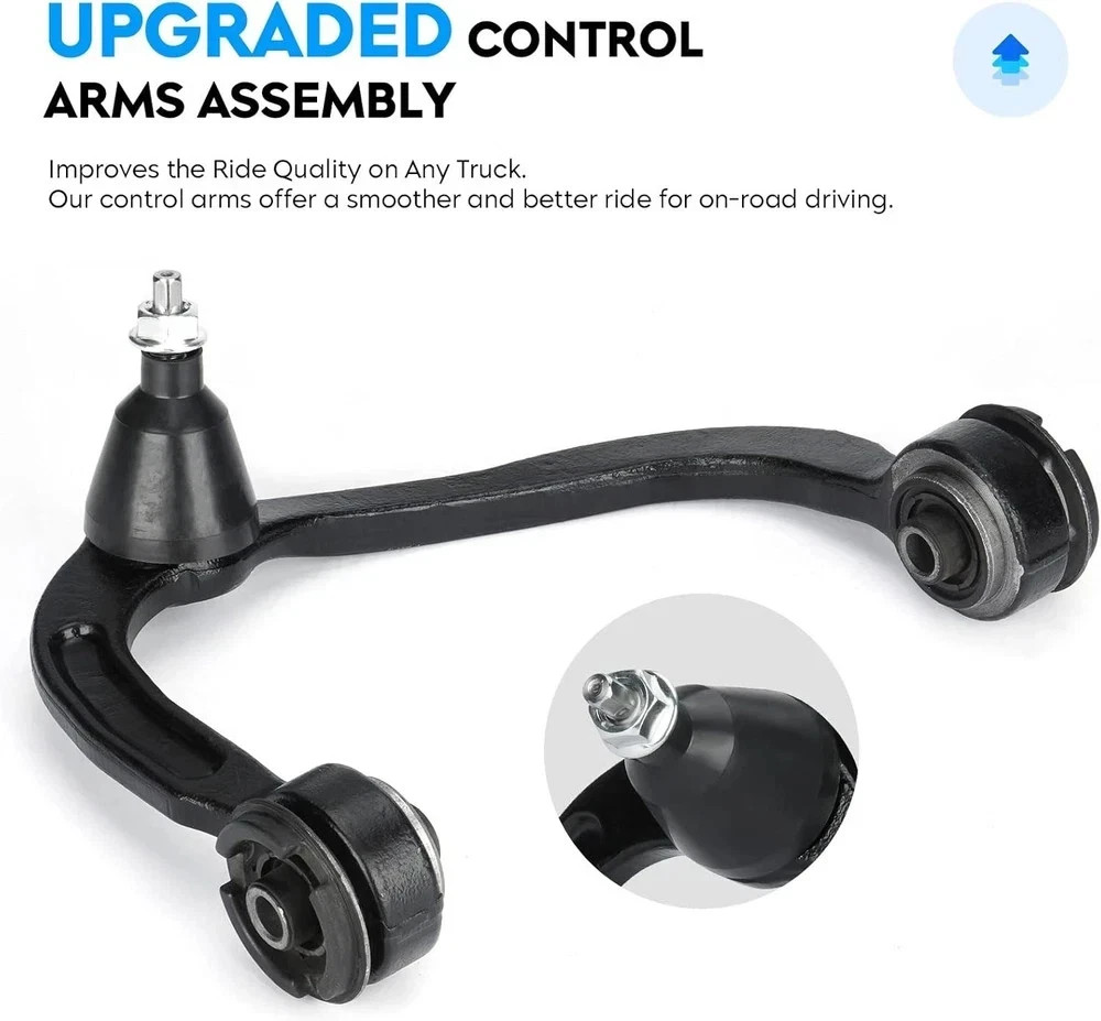 10pc Front Upper Control Arm Kit Ford F150 4WD 2009-2014