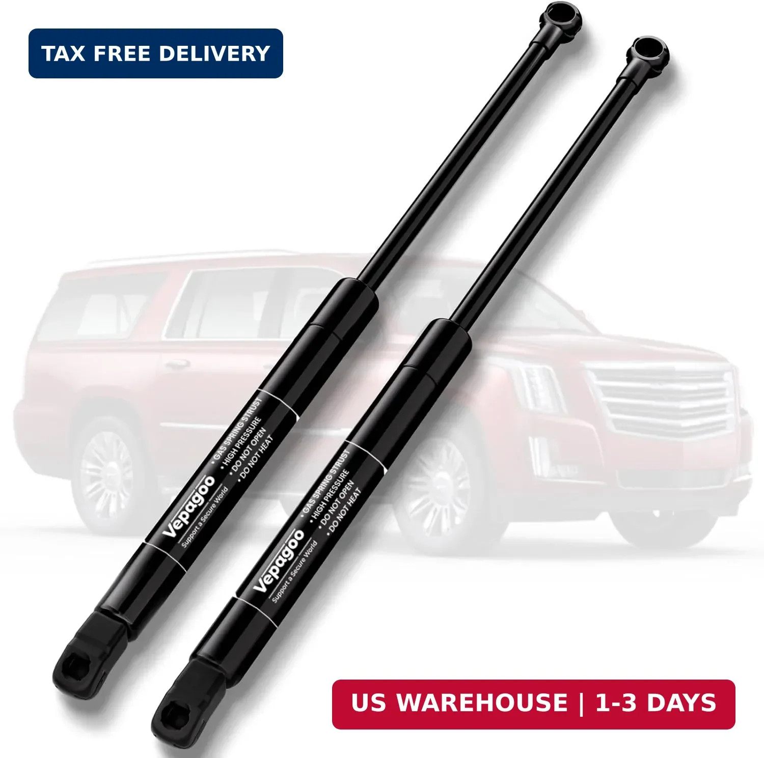 Vepagoo 6156 Rear Hatch Struts Fit for Chevy Suburban Tahoe/Cadillac Escalade 20
