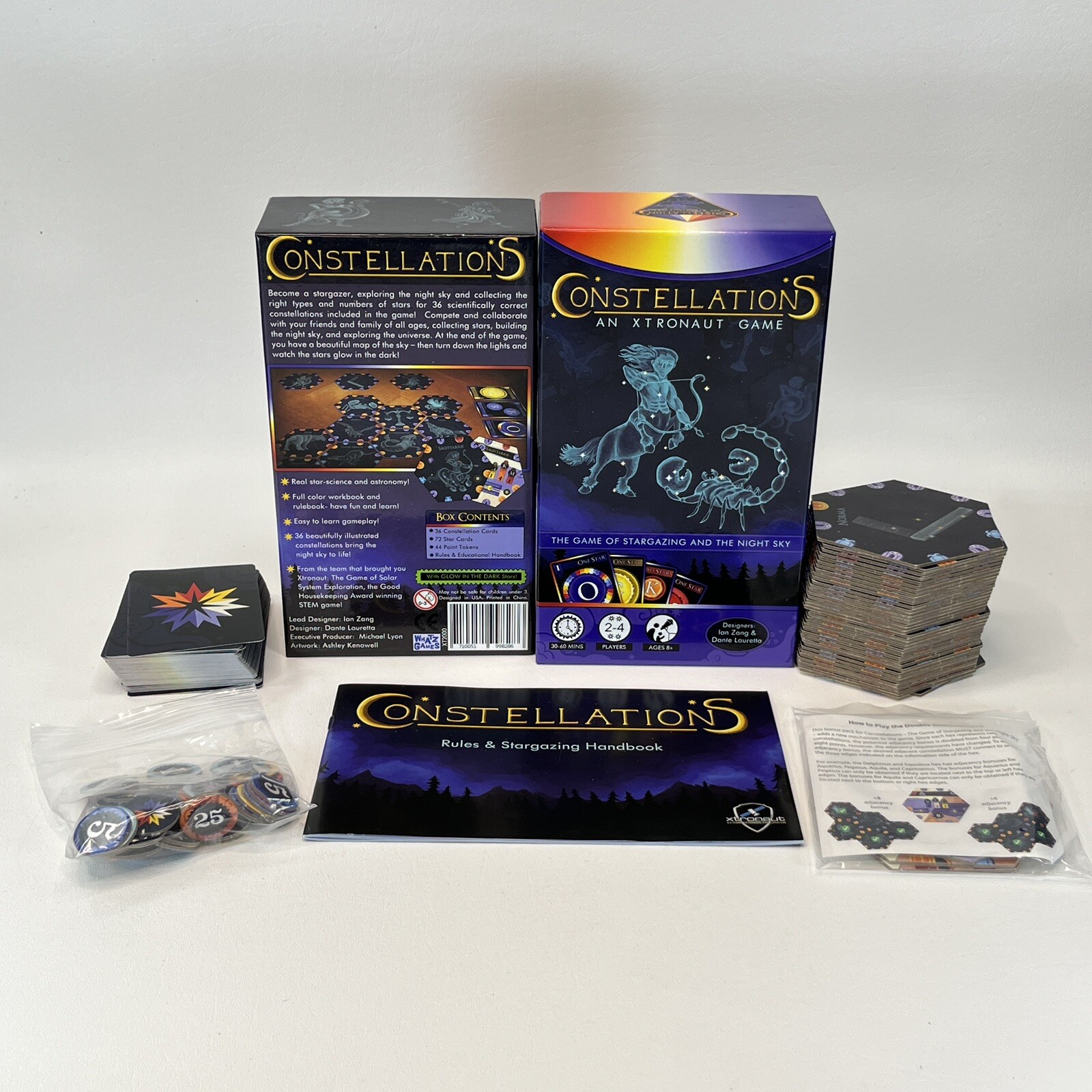 Constellations An Xtronaut Game W/ Double Constellations Expansion.