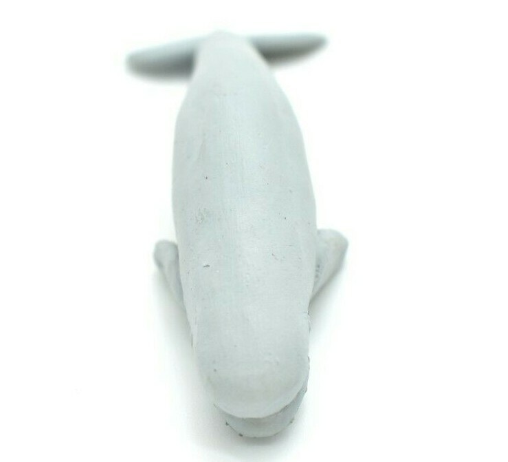 Beluga Whale Plastic Replica 3Long ~ F3903-B9