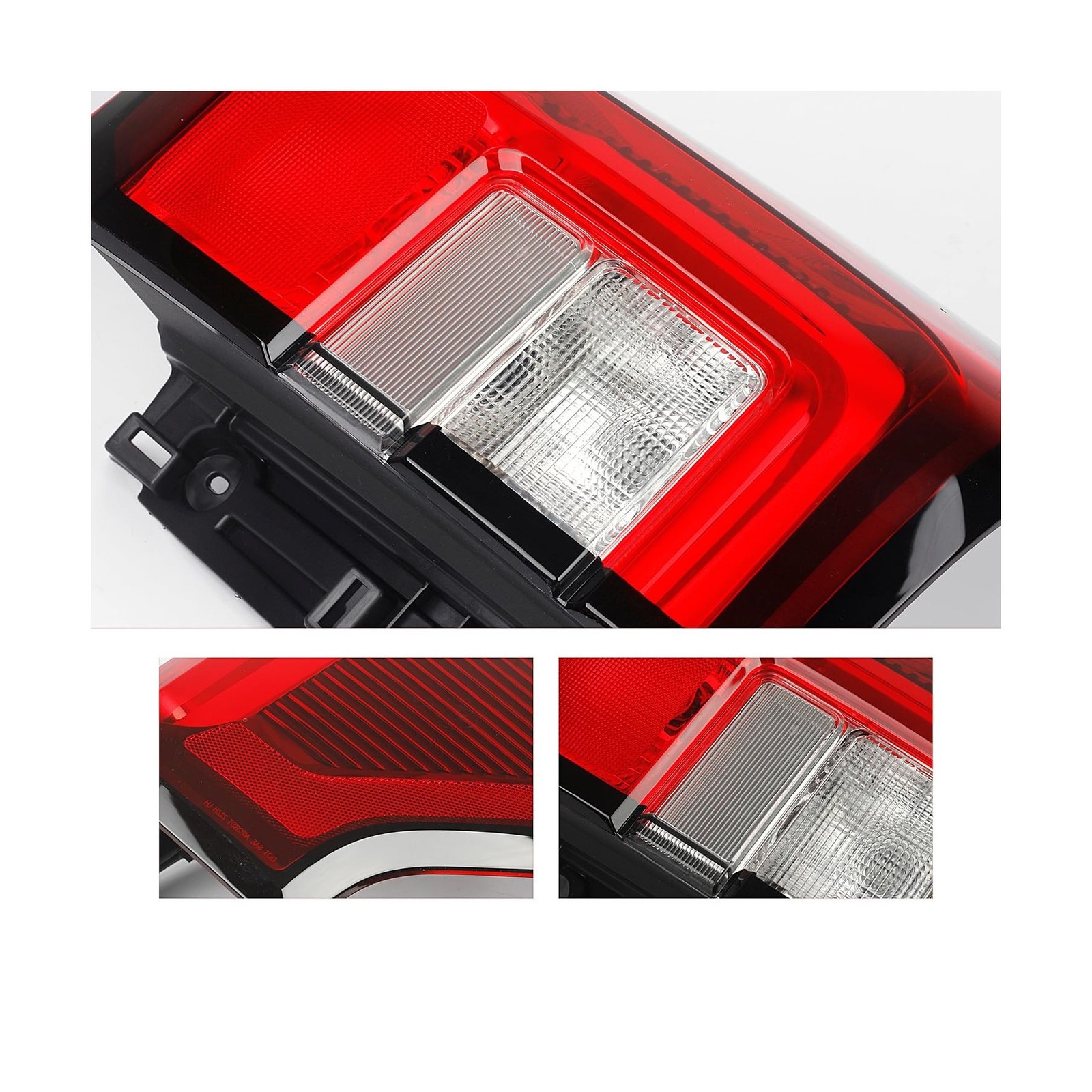Red black Tail Lights Compatible with 2022-2024 Ford Expedition | Halogen Smo…