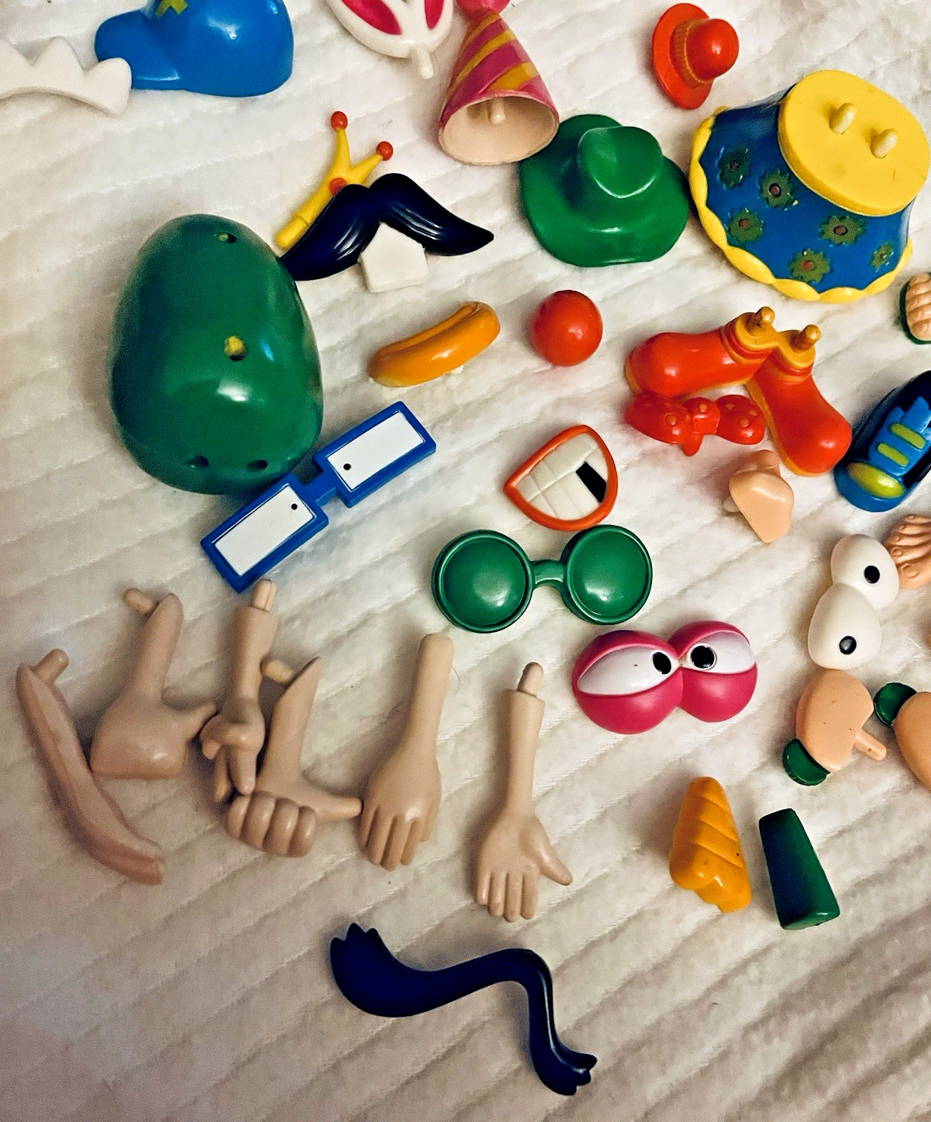 Miniland Maximix Educational Mr Potato Like Toy Build Funny Faces 37 Pieces