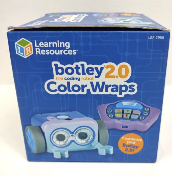 Learning Resources 2955 Botley 2.0 Color Wraps Purple Pack – New