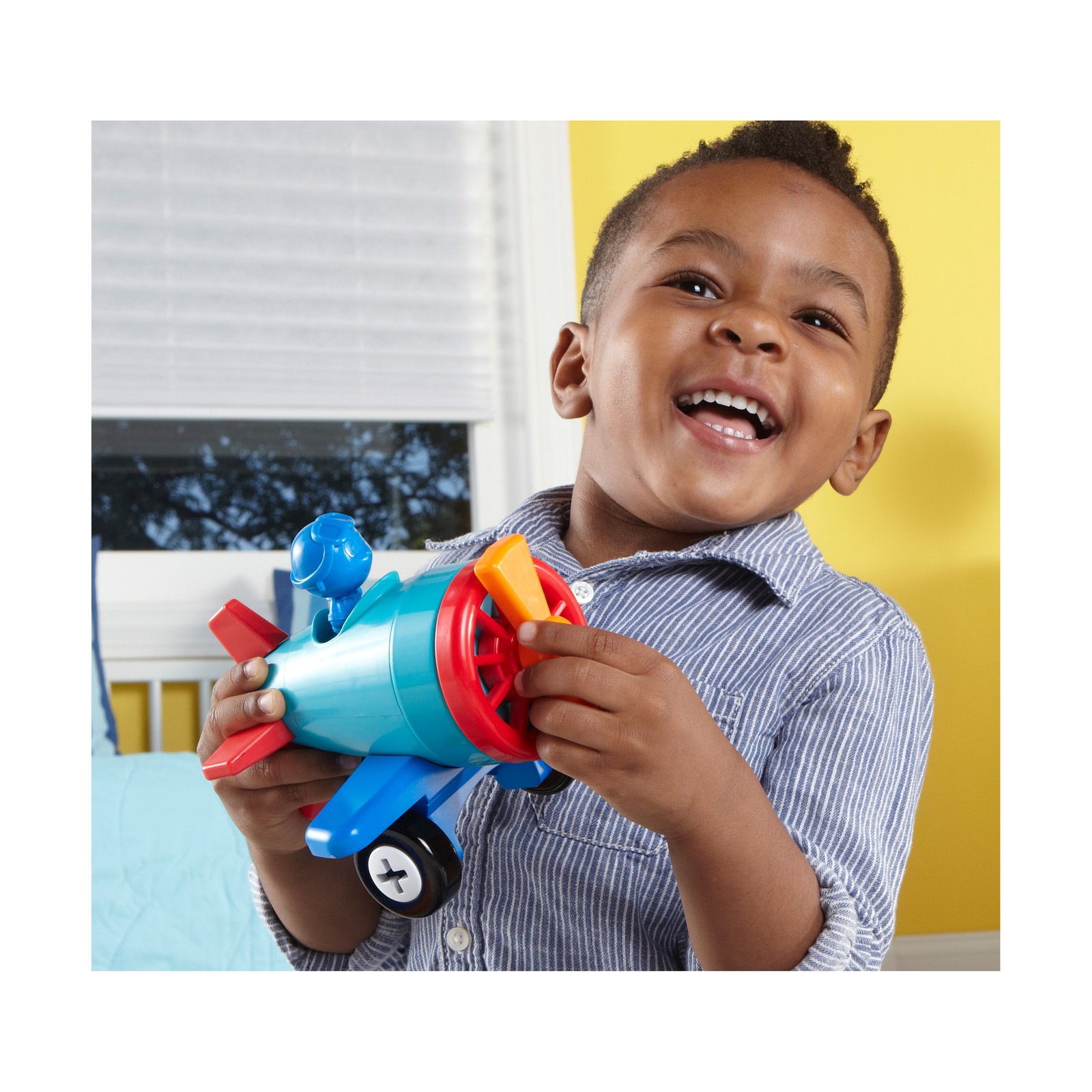New – Learning Resources Learning Essentials – 1-2-3 Build It! Car-Plane-Boat