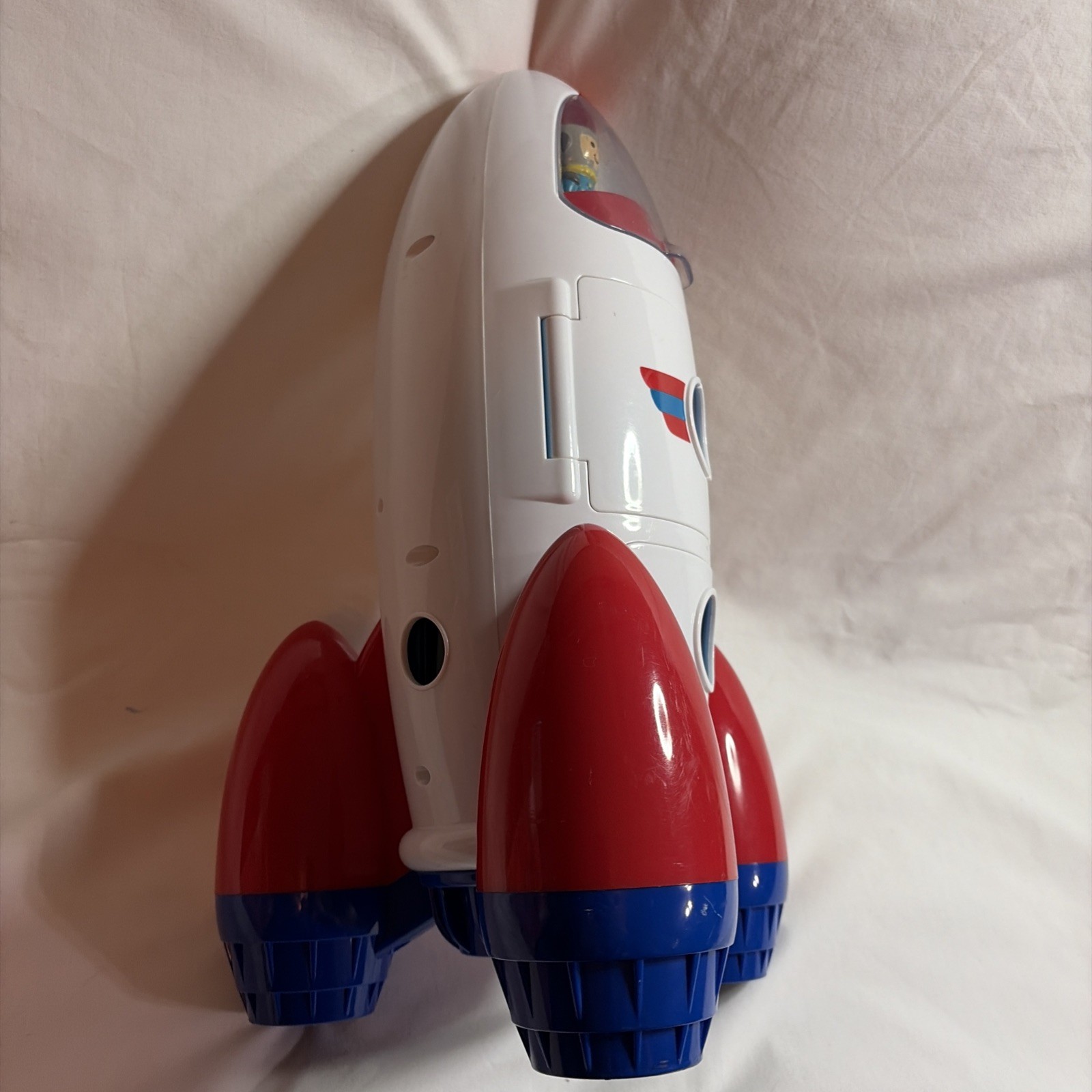 Lakeshore Learn Play Explore Rocket Ship Astronaut Figure Moon Rover Vehicle Toy