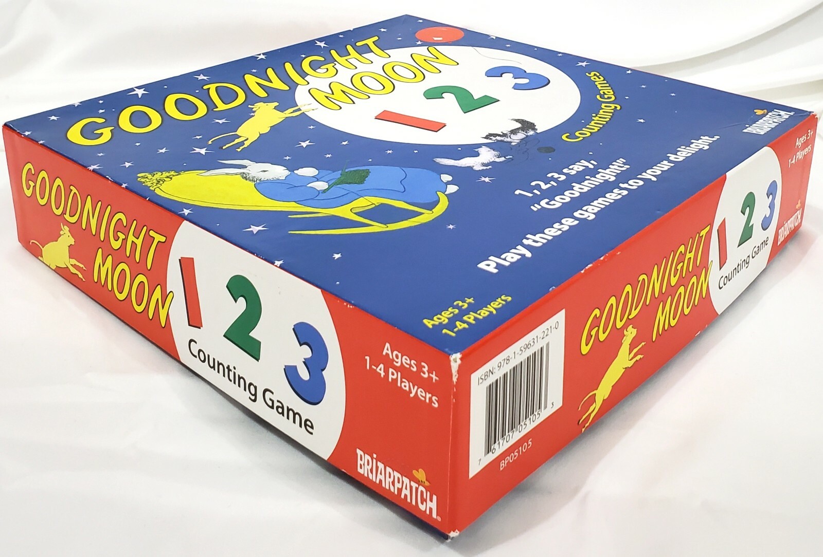GOODNIGHT MOON 123 Counting Games Briarpatch teach learn numbers age3+ 1-4player