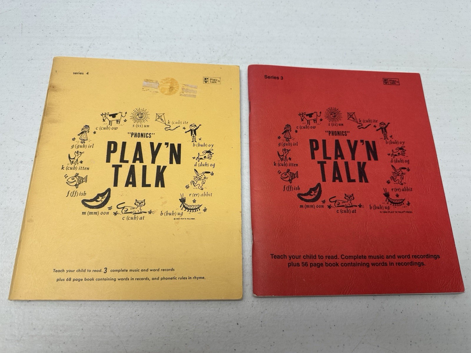 Play ‘N Talk Phonics Series 3 & 4 Books Only Learn To Read Homeschool