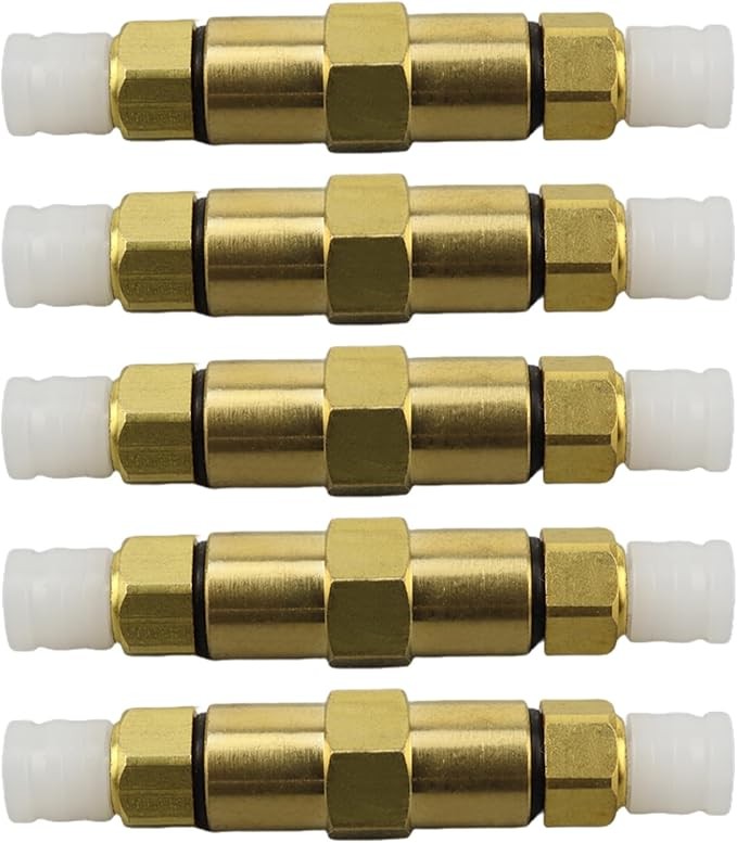 5PCS Compressed Air Pipe Connector Air Damping Trachea Joint 1995-2023 For