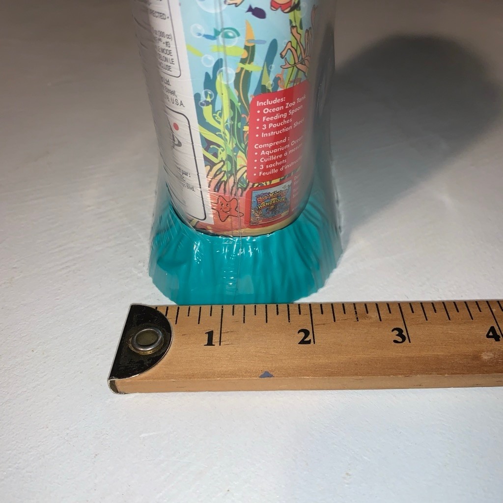 Unisex Sea-Monkeys Ocean Zoo Learning Toy Teal Blue One Size