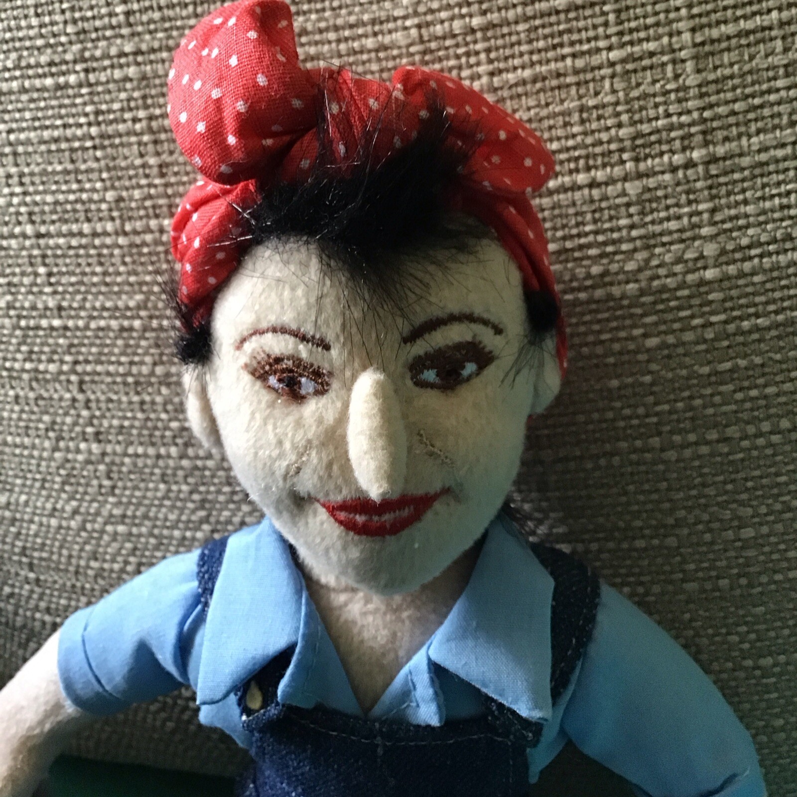 Rosie The Riveter Creation Station Plush Doll Famous Be’an Collectible W/Tag