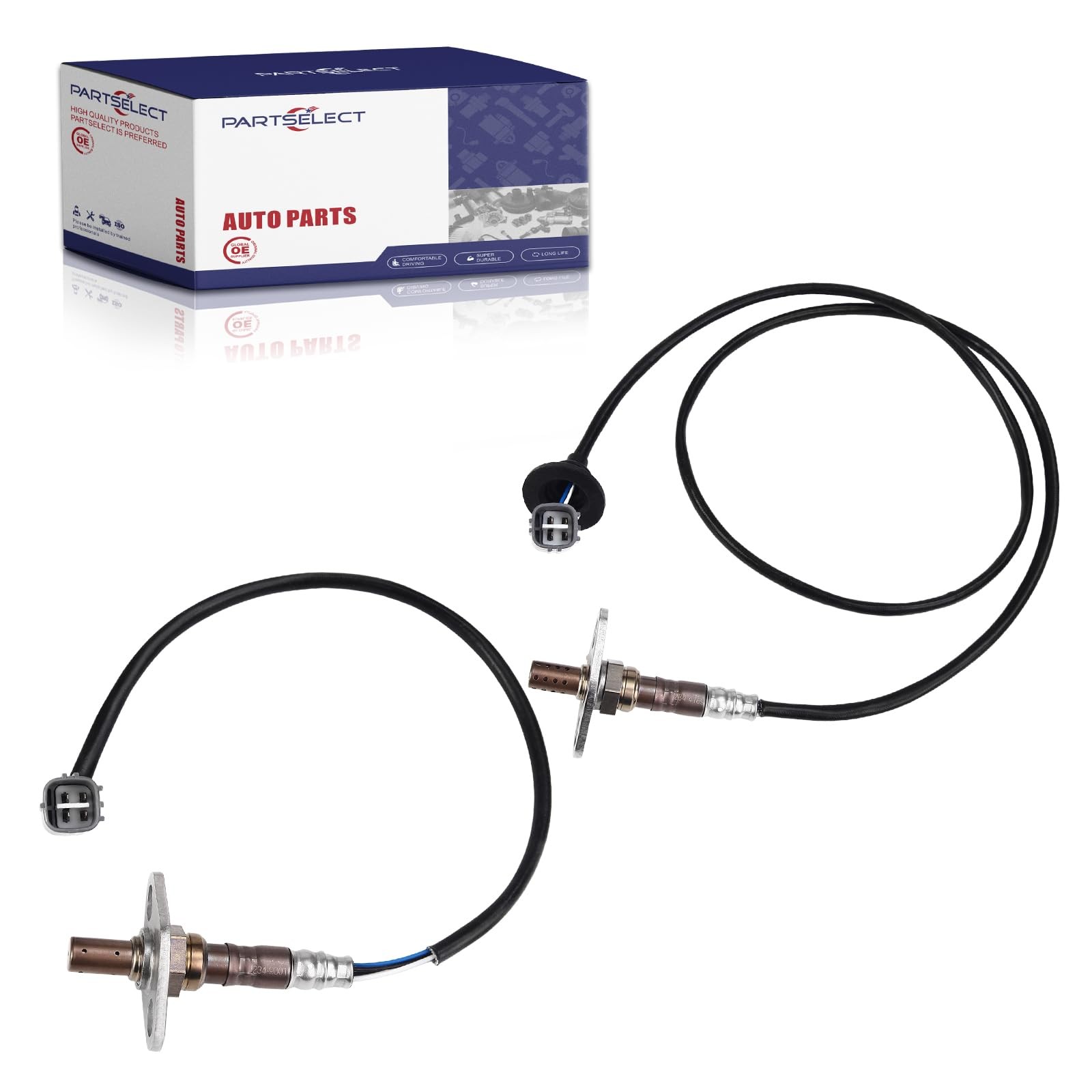 Partselect Set of 2 Oxygen O2 Sensor Upstream Downstream Replacement for Toyota