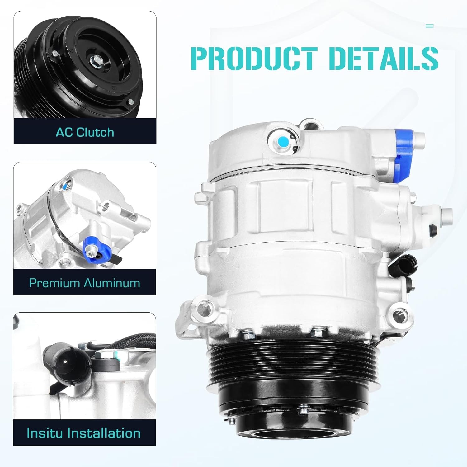 AC Compressor Clutch For Mercedes C230 E300 Dodge Sprinter