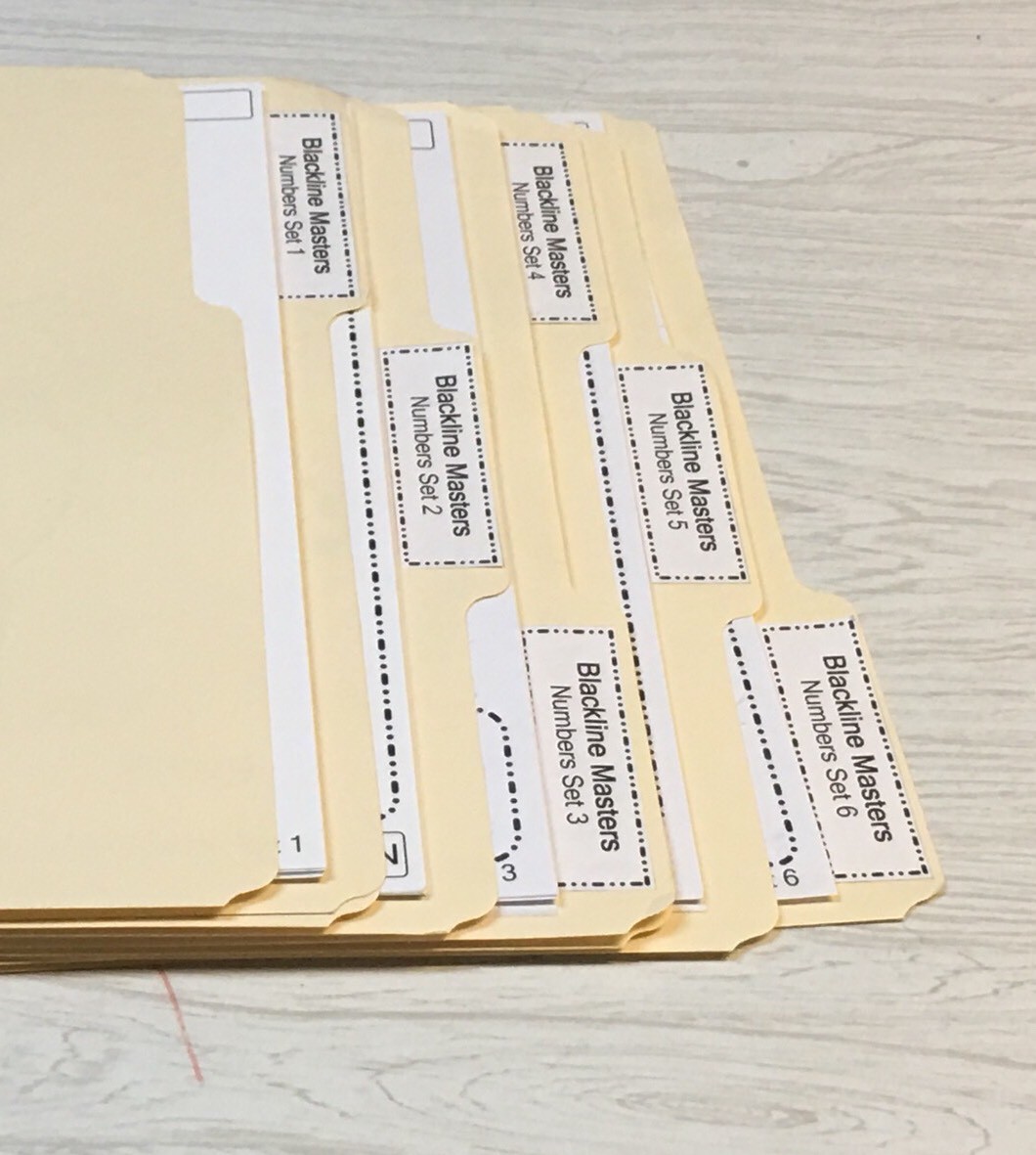 Printed Worksheets Numbers – 6 Folders -Pre-K Kindergarten Resource 150+ Pgs