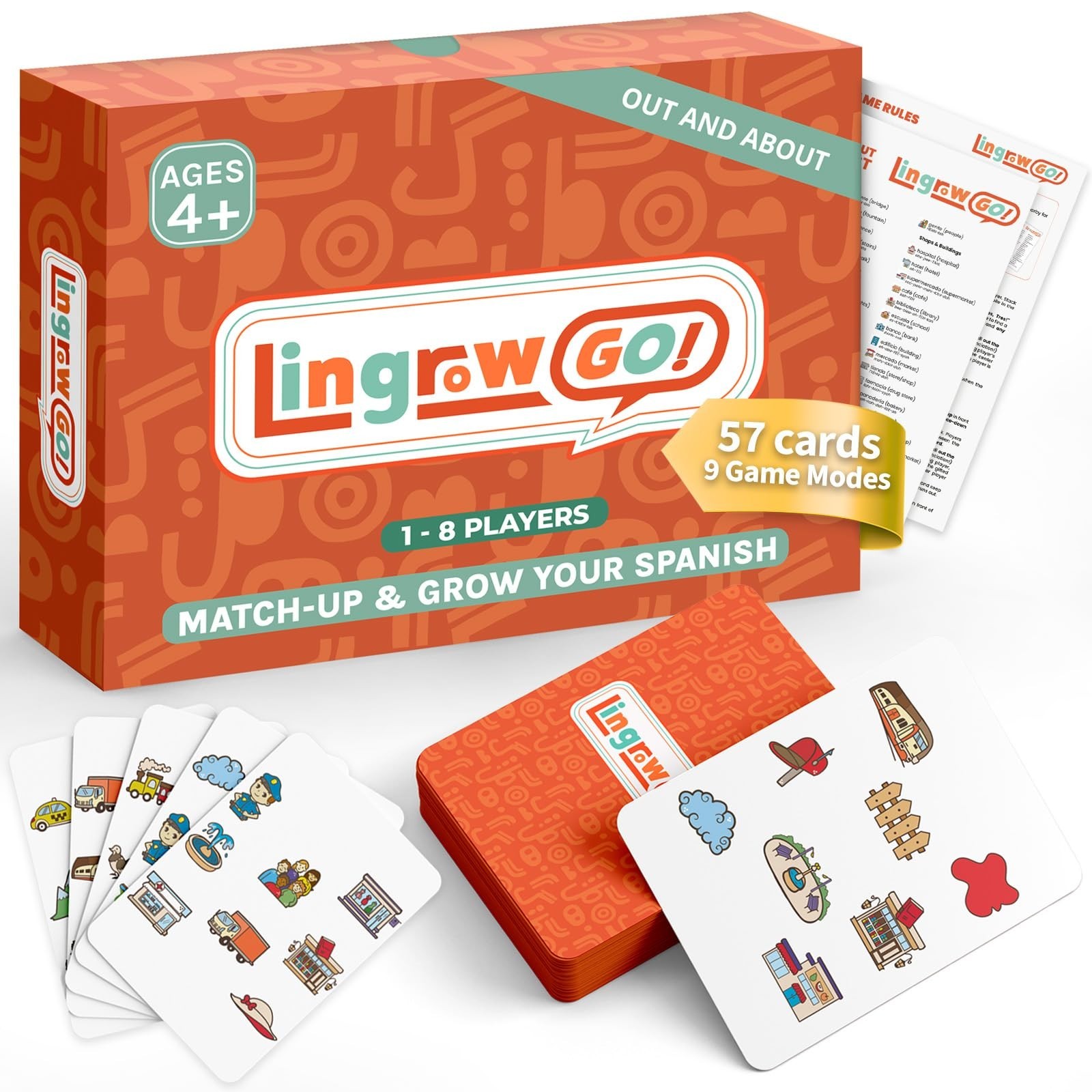 Spanish Learning Card Game for Kids | 9 Fun Ways to Play with Audio | Bilingual