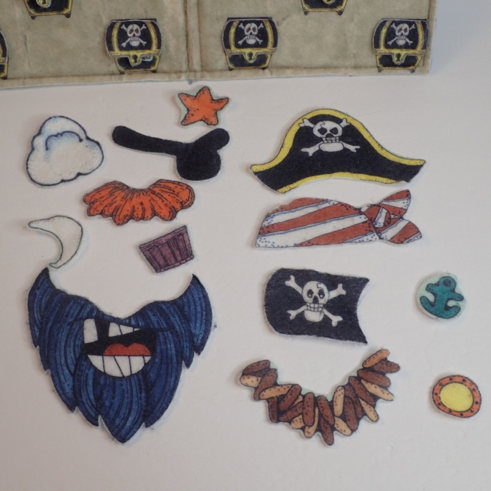 The Story Time Felts PIRATE Board Book Cutouts