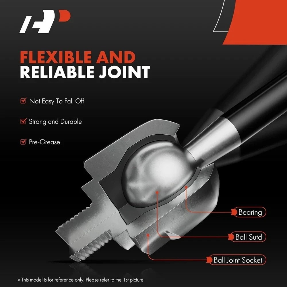 APM Set of 4, Front Inner & Outer Tie Rod End Kit, Compatible with Hyundai
