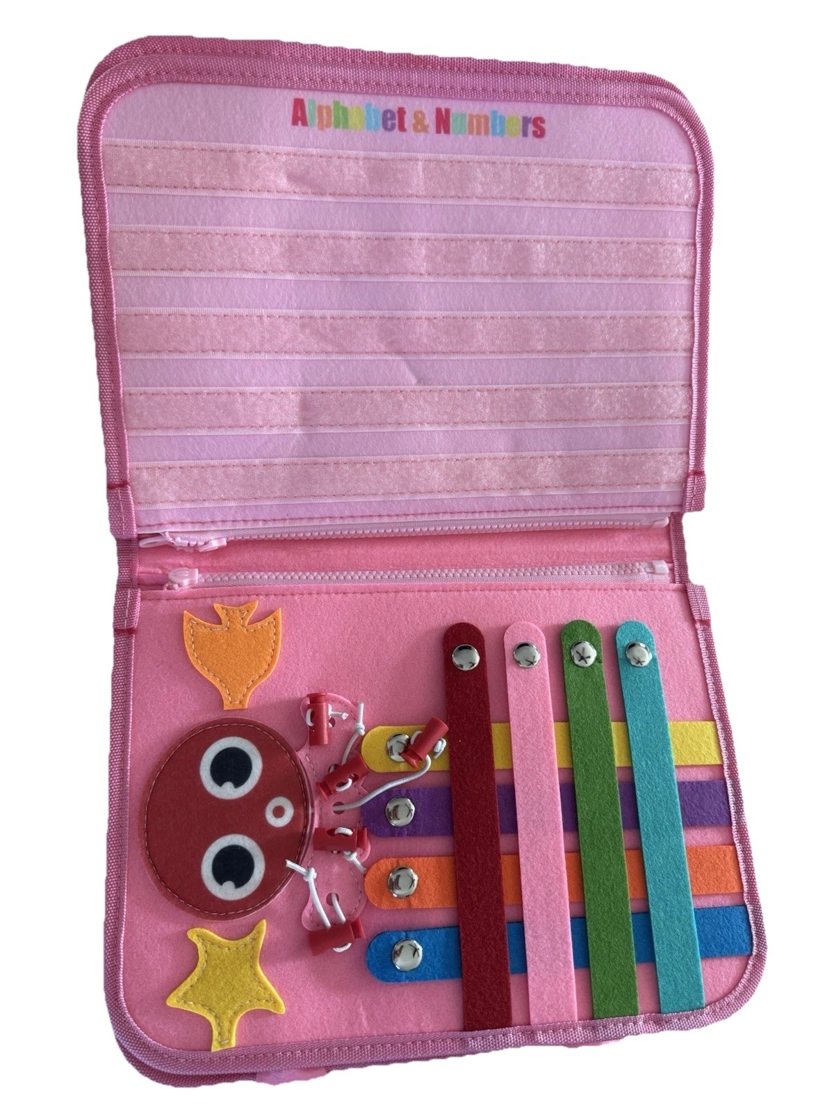 Toddler Busy Board Intelligence Learning Toys Sensory Montessori Book Kids Game
