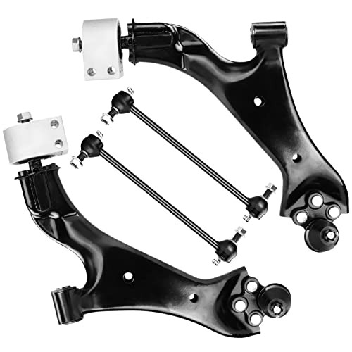 Front Lower Control Arms w/Ball Joints Sway Bar Links Replacement Suspension Kit
