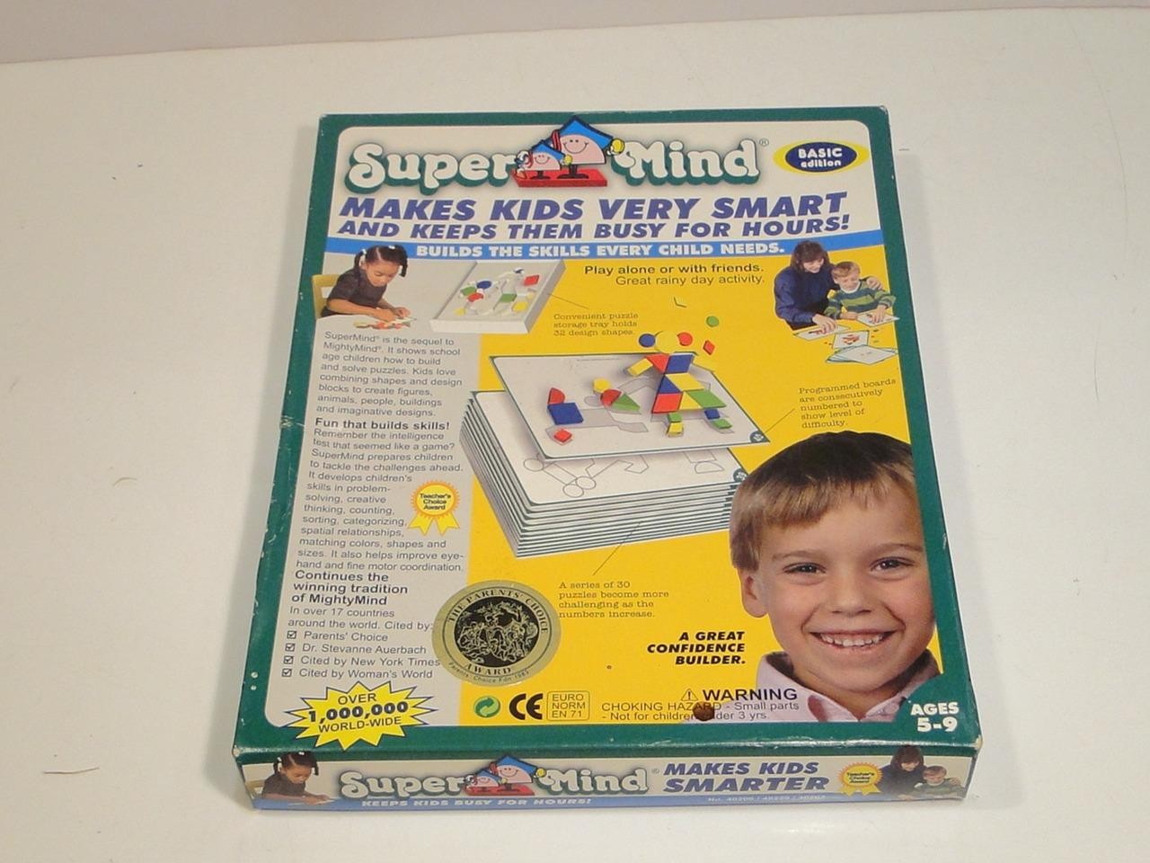 Super Mind Basic Edition Makes Kids Smarter Puzzle Set