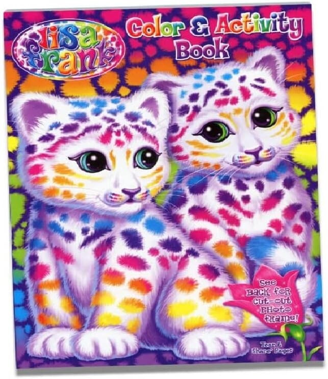 Lisa Frank Fun Coloring and Activity Book – Cute Cats