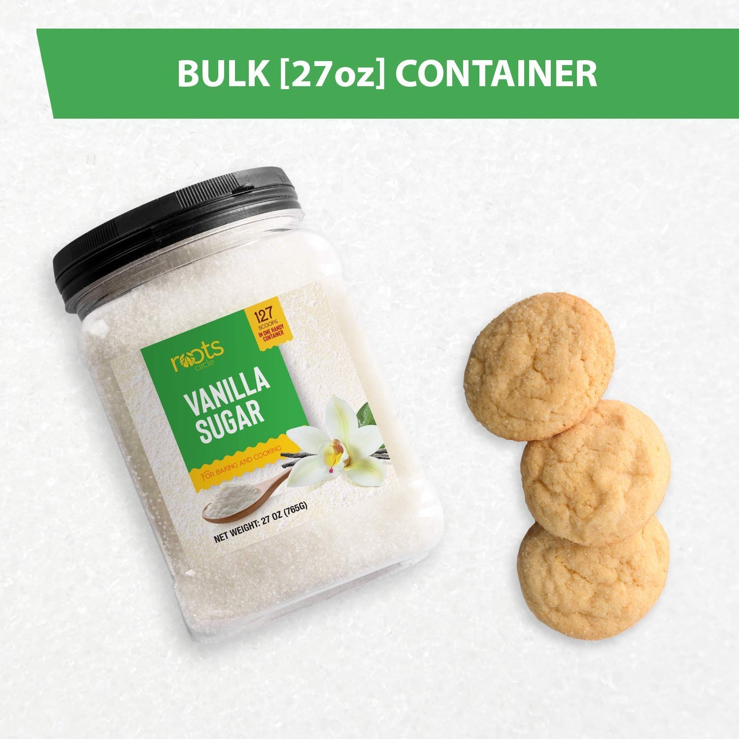 Vanilla Sugar for Baking | For Chefs, Home Cooking, Coffee, Cocktails, Cakes,…
