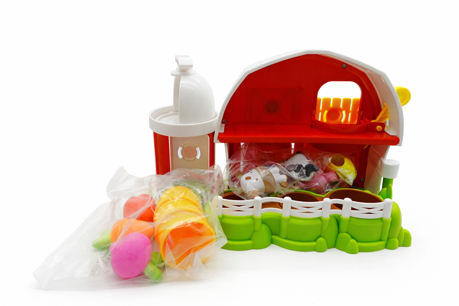 Learning Resources Peekaboo Learning Barnyard Playset Toddler Farm Toy w/ Animal