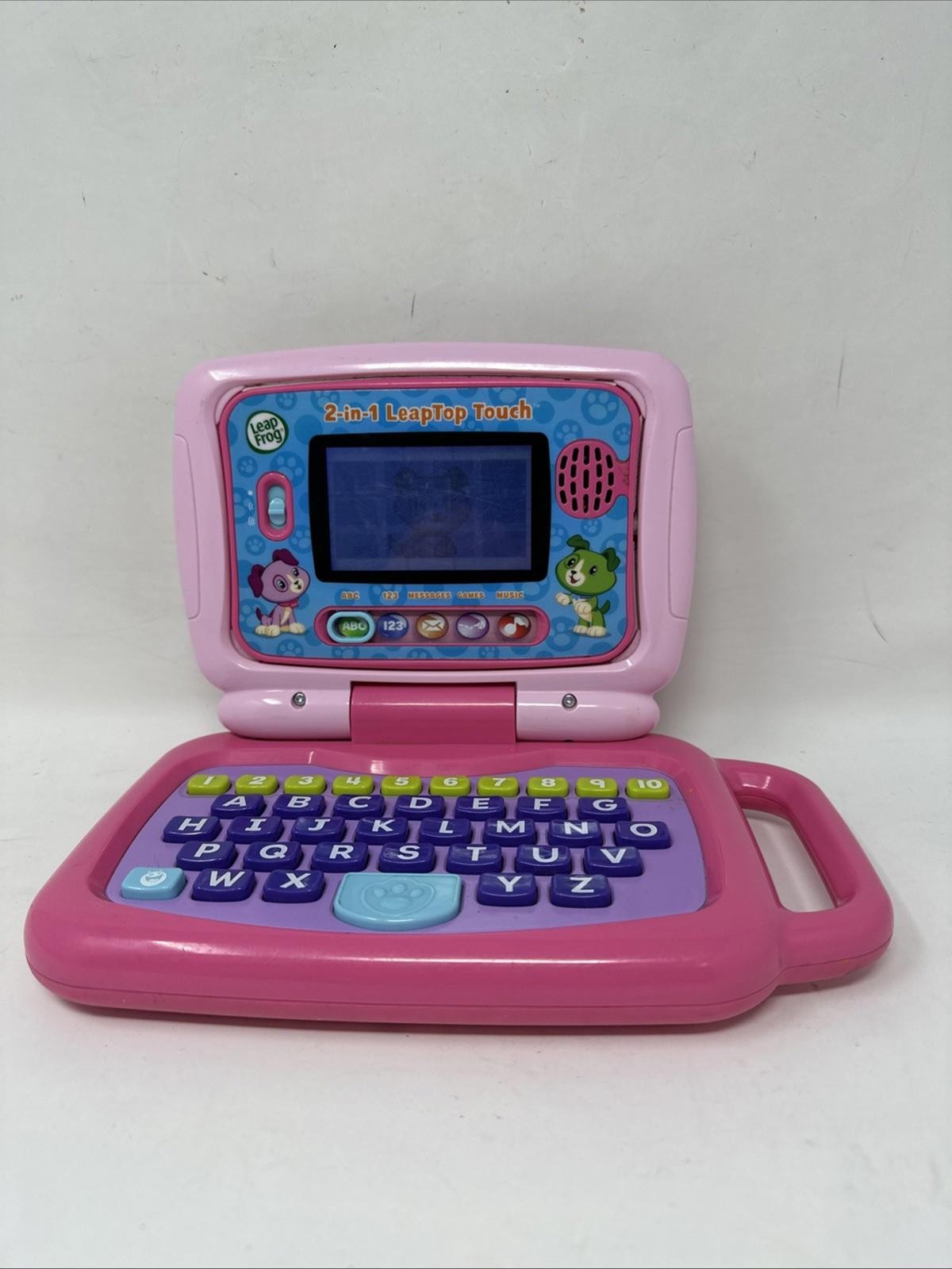 Leapfrog 2-in-1 Leaptop Touch Pink Child Learning Toy