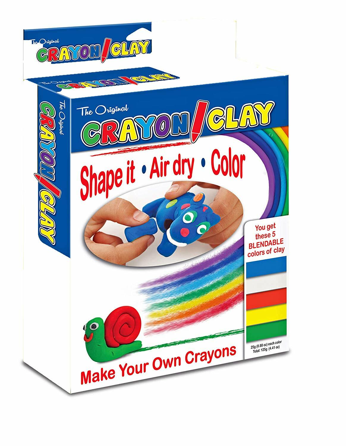 Crayon Clay (Make Your Own Crayons) from Little Folks