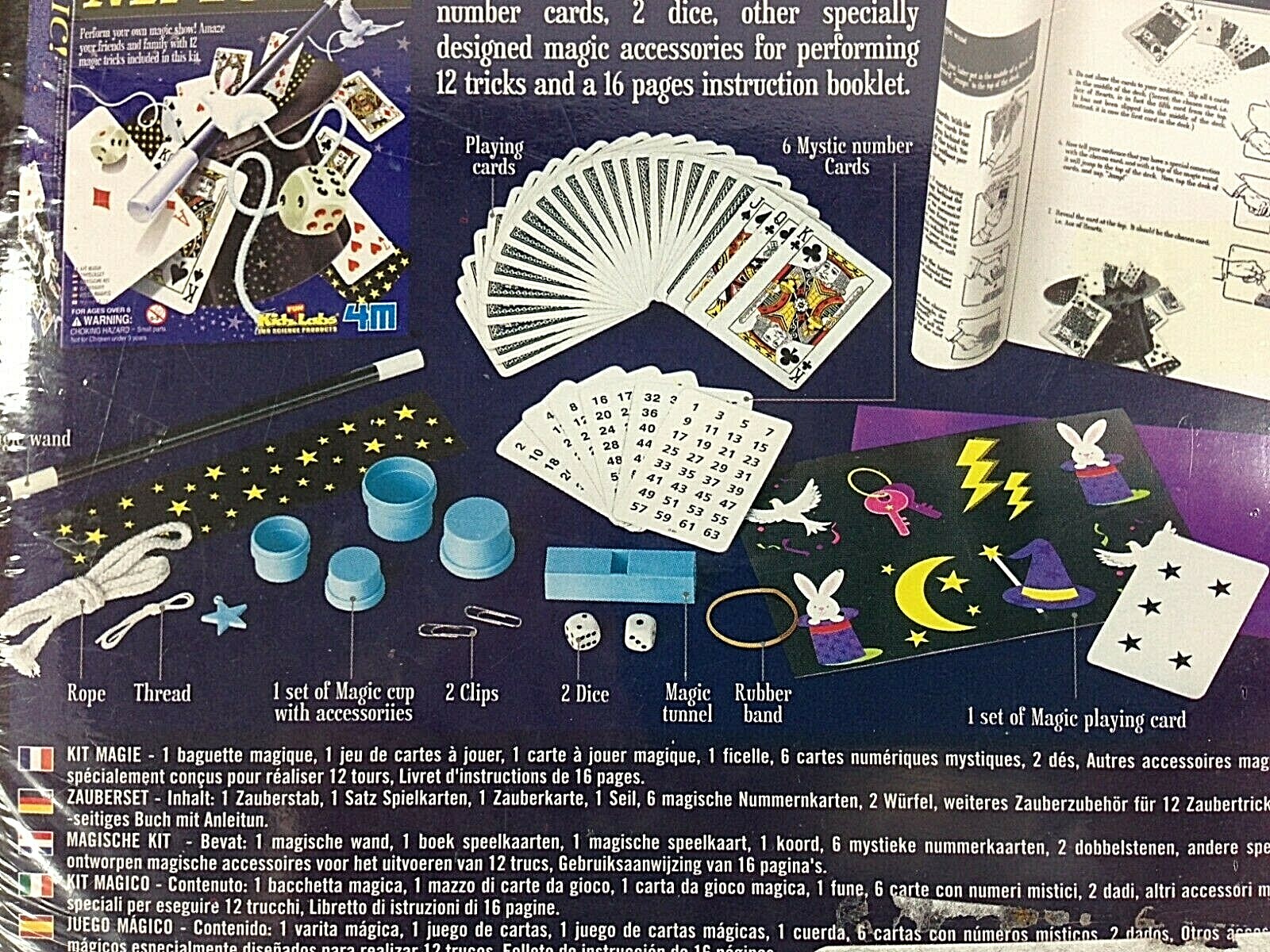 Kidz Labs Perform Your Own Fun Magic Show Kit – Kids, Family, Gift – New in Box