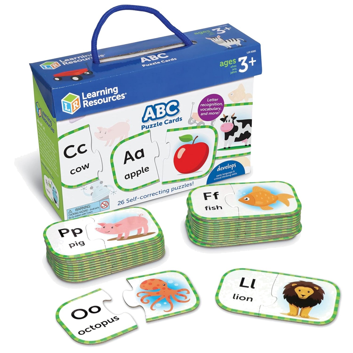 ABC Puzzle Cards, Kindergarten Readiness, Self Correcting Puzzles, Alphabet L…
