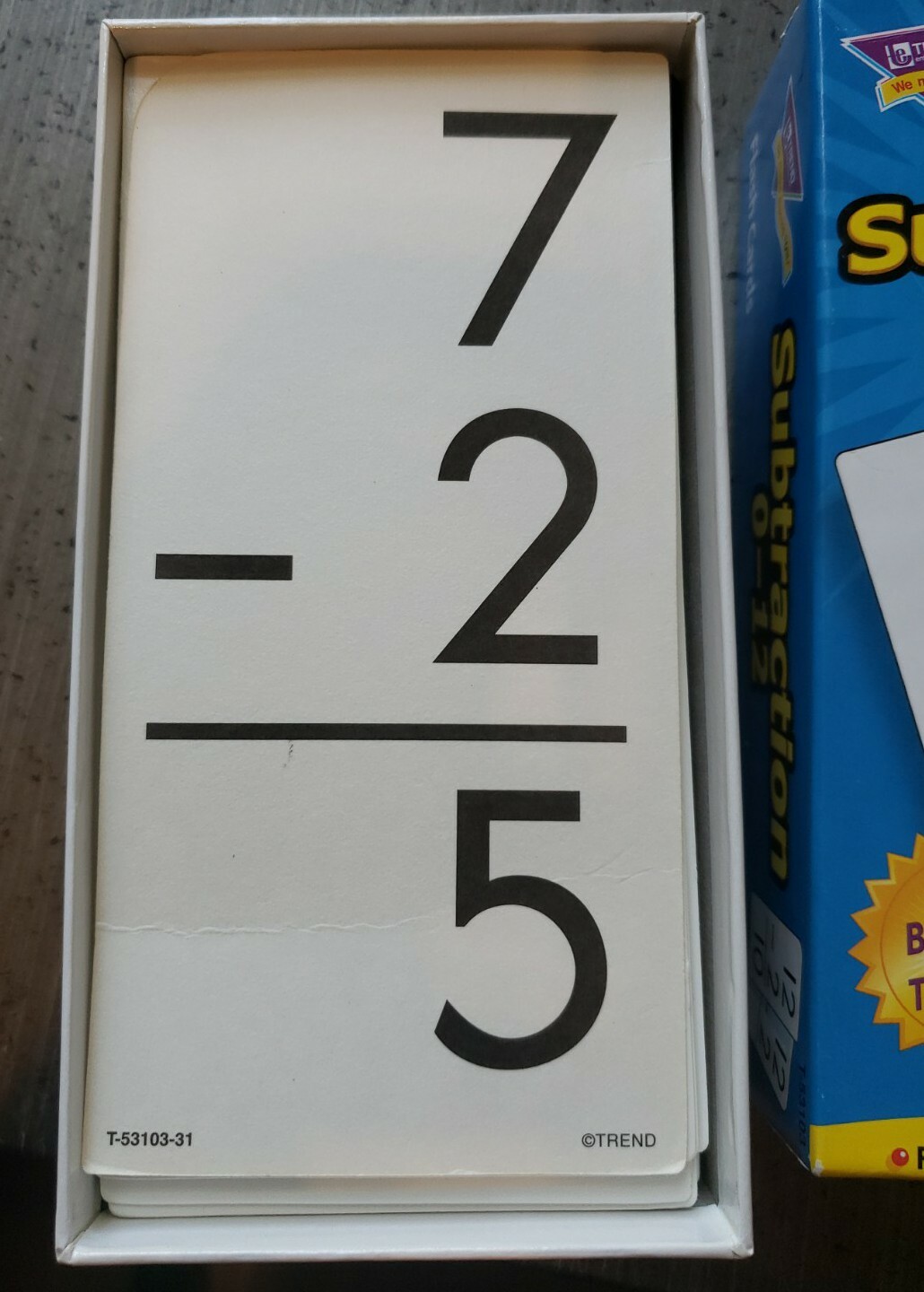 Lot Addition Subtraction Flash Cards Ages 6 & Up Home School Homeschool 0-12